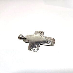 Large Cross Handmade Pendant